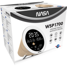 NASA WSP1700 medienos meteorologinė stotis / garsiakalbis BT laivas