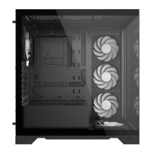 Case, ADATA, XPG Invader X, MidiTower, Case product features Transparent panel, Not included, ATX, MicroATX, MiniITX, Co