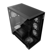 Case, ADATA, XPG Invader X, MidiTower, Case product features Transparent panel, Not included, ATX, MicroATX, MiniITX, Co