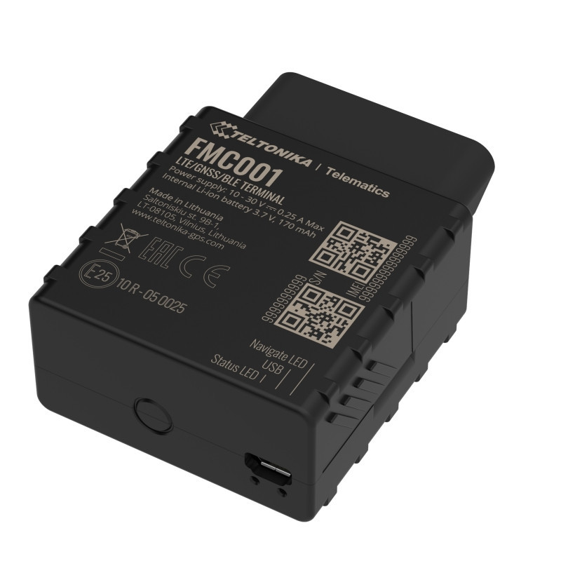 TELTONIKA LTE/ GNSS/ BLE plug and play OBD tracker