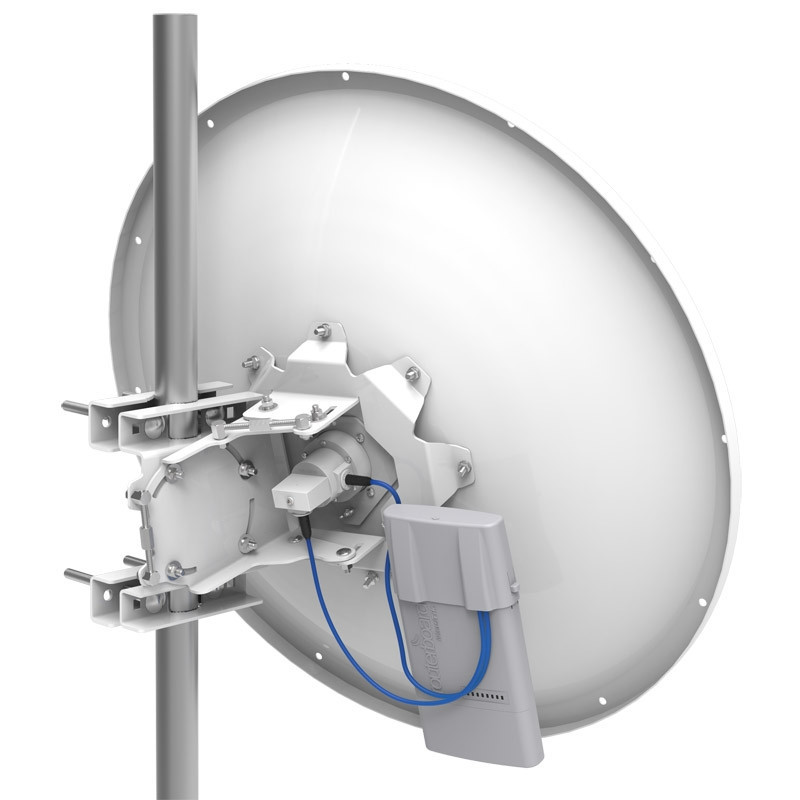 MIKROTIK Parabolic 5 GHz antena su tikslaus išlygiavimo laikikliu mANT30 PA, 4 pak.