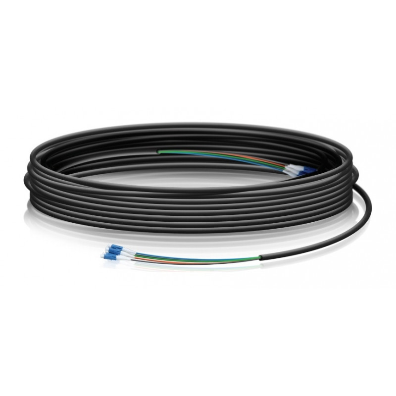 Ubiquiti FC-SM-300 Single-Mode LC Fiber Cable, 100m