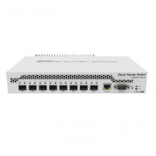 MIKROTIK Desktop switch with one Gigabit Ethernet port and eight SFP+ 10Gbps ports