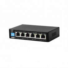 EXTRALINK 4x port PoE + 2x uplink RJ45 switch EUROS V2