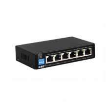 EXTRALINK 4x port PoE + 2x uplink RJ45 switch EUROS V2