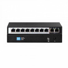 EXTRALINK 8x port PoE + 2x uplink RJ45 switch CERES