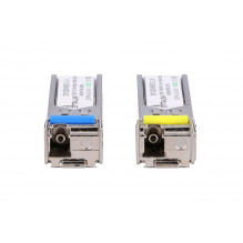 EXTRALINK SFP module 1.25G WDM 1310/ 1550NM SM 20KM LC DDM, PAIR