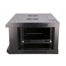 EXTRALINK 4U 600X450 WALL-MOUNTED RACKMOUNT CABINET BLACK