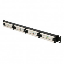 EXTRALINK 24 PORT CAT6 UTP PATCH PANEL V2