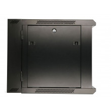 EXTRALINK 9U 600X600 AZH WALL-MOUNTED RACKMOUNT CABINET SWINGTYPE BLACK