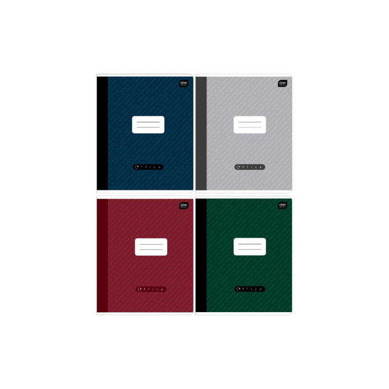 Notebook A5, 48 l., with boxes OFFICE INTERDRUK