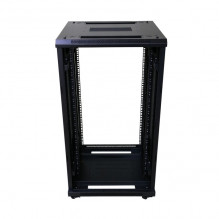 EXTRALINK 22U 600X600 STANDING RACKMOUNT CABINET BLACK