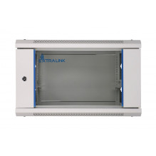 EXTRALINK 4U 600X600 WALL-MOUNTED RACKMOUNT CABINET, GREY