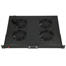 EXTRALINK 19" RACK MOUNT FAN PANEL (4 FANS)