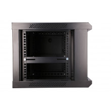 EXTRALINK 6U 600X450 WALL-MOUNTED RACKMOUNT CABINET BLACK