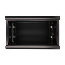 EXTRALINK 6U 600X600 WALL-MOUNTED RACKMOUNT CABINET BLACK