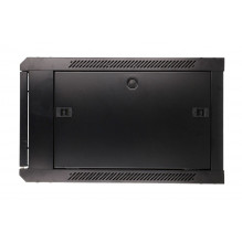 EXTRALINK 6U 600X600 WALL-MOUNTED RACKMOUNT CABINET BLACK