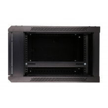 EXTRALINK 6U 600X600 WALL-MOUNTED RACKMOUNT CABINET BLACK