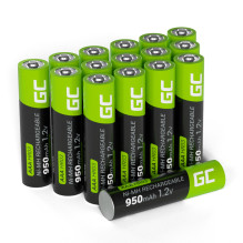Green Cell 4x AAA HR03 950mAh Battery