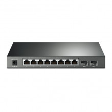 TP-LINK JetStream 8-Port Gigabit Smart PoE+ Switch with 2 SFP Slots