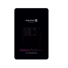 Evelatus Apple iPhone 15 Pro / 15 Pro Max fotoaparato objektyvo apsauga, šarvai, juodas titanas