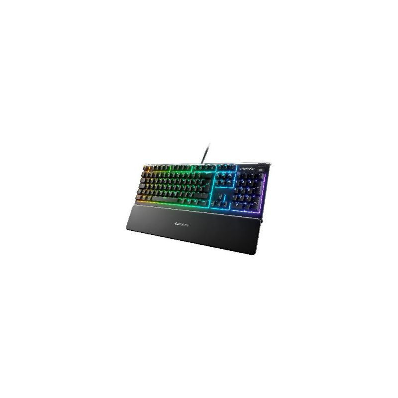 STEELSERIES SteelSeries Apex 3 RGB – JAV išdėstymo klaviatūra