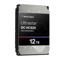 HDD, WESTERN DIGITAL ULTRASTAR, Ultrastar DC HC520, HUH721212ALE604, 12TB, SATA 3.0, 256 MB, 7200 aps./min., 3,5&quot;, 