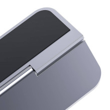 „Baseus“ lipnus aliuminio laikiklis, skirtas „MacBook ultra“ (tamsiai pilkas)