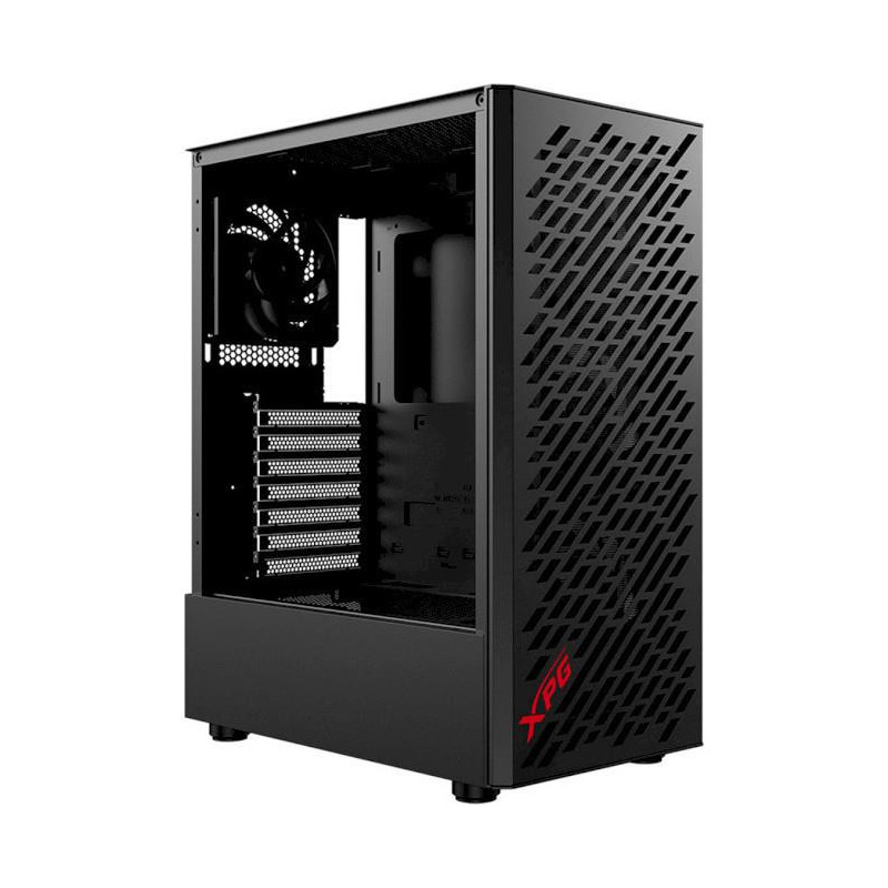 Case, ADATA, VALOR AIR (BLACK), MidiTower, Not included, ATX, MicroATX, MiniITX, Colour Black, VALORAIRMT-BKCWW