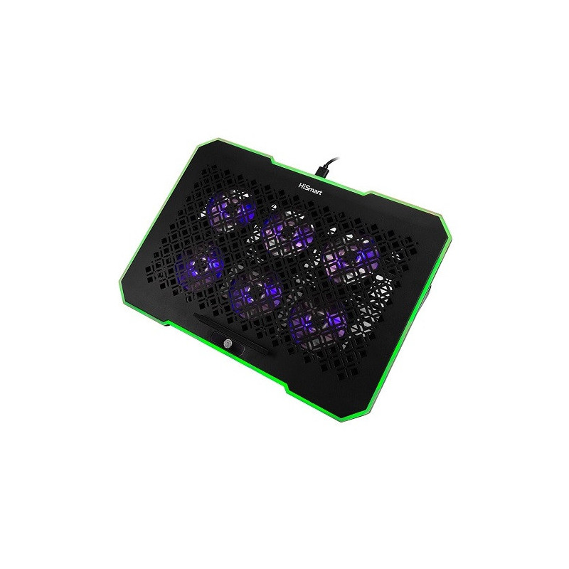 Laptop Cooling Pad HISMART with 5 Adjustment Positions