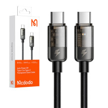 Cable USB-C to USB-C Mcdodo CA-2840, PD 100W, 1.2m (black)