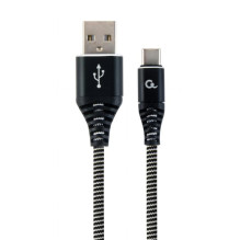 KABELAS USB-C 2M BLACK / BALTAS / CC-USB2B-AMCM-2M-BW GEMBIRD