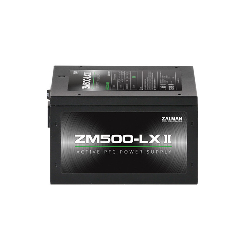 Zalman ZM500-LXII 500W, Active PFC, 85%