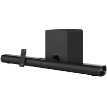 Soundbar SB-2150A, juoda (180 W, USB, HDMI, ekranas, RC, optinis, Bluetooth, belaidis žemųjų dažnių garsiakalbis)