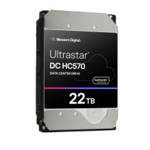 HDD, WESTERN DIGITAL ULTRASTAR, Ultrastar DC HC570, 22TB, SATA, 512 MB, 7200 aps./min., 3,5&quot;, 0F48155