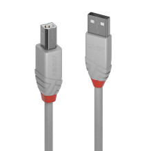 CABLE USB2 A-B 3M / ANTHRA...