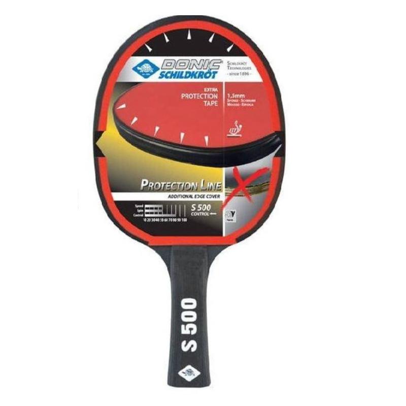 Racket, ping pong paddle, tennis Donic Protection Line S500