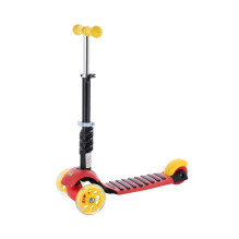 NILS FUN HLB07 4in1 children's scooter BLACK-YELLOW-RED