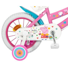 Children's bicycle 14&quot; Peppa Pig pink 1495 TOIMSA