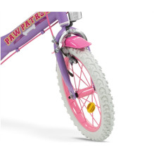 Children's Bike 14&quot; Paw Patrol Purple 1480 Girl TOIMSA