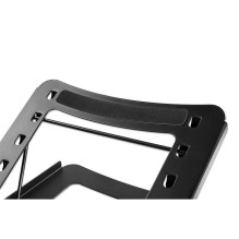 Manhattan Laptop and Tablet Stand, Adjustable (5 positions), Suitable for all tablets and laptops up to 15.6&quot;, Port