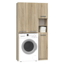 Topeshop ZESTAW MARPOL DD SONOMA bathroom storage cabinet Oak