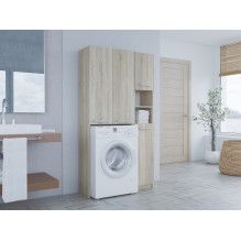 Topeshop ZESTAW MARPOL DD SONOMA bathroom storage cabinet Oak