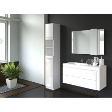 Topeshop MARBELA BIEL-POŁ bathroom storage cabinet White