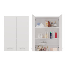 Topeshop POLA MINI DD BIEL bathroom storage cabinet White