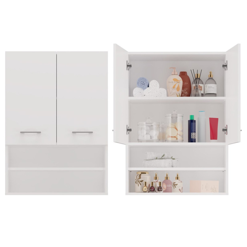 Topeshop POLA MINI DK BIEL bathroom storage cabinet White