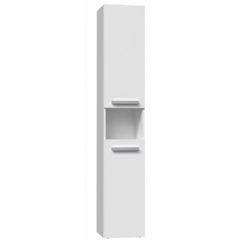 Bathroom cabinet NEL I 31x30x174 cm, matt white