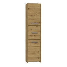 Topeshop S43 ARTISAN bathroom storage cabinet Oak