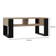 Topeshop MODERN 2P SON CZ coffee / side / end table Coffee table Rectangular shape 2 leg(s)