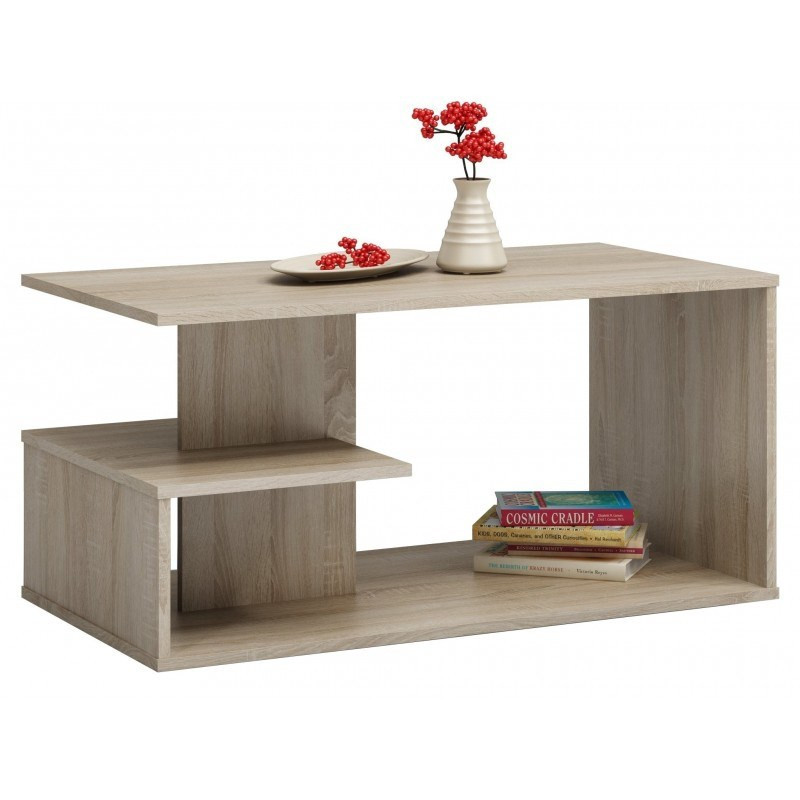 Topeshop ŁAWA DALLAS SONOMA coffee / side / end table Coffee table Free-form shape 1 leg(s)